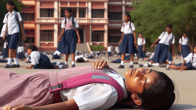 Students Fainting in Bihar Schools